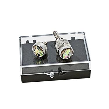 Imagem de Fancyes 2x Parafusos de Tensão Do Pescoço de Saxofone de Pescoço Curvo Substituição de de Madeira Melhora Saxofone Soprano para Profissio, 4MM