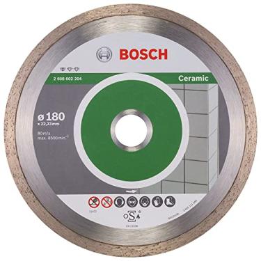 Imagem de Disco diamantado liso Bosch Standard for Ceramic 180 x 22,23 x 1,6 x 7 mm