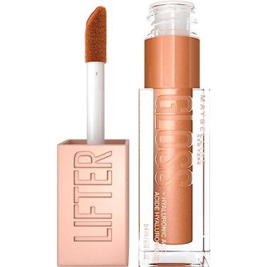 Imagem de Maybelline Lifter Gloss Lip Gloss Makeup With Hyaluronic Acid, Hydrating, High Shine, Hydrated Lips, Fuller-Looking Lips, Bronzed, Gold, 0.18 fl oz