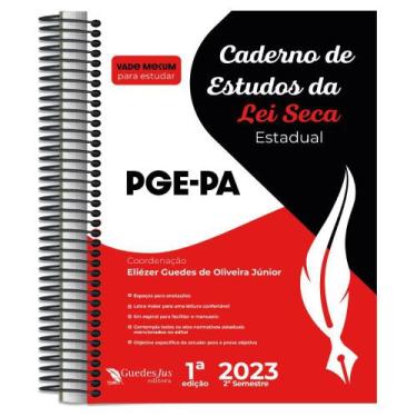 Imagem de Caderno De Estudos Pge-Pa (2023) - Guedesjus