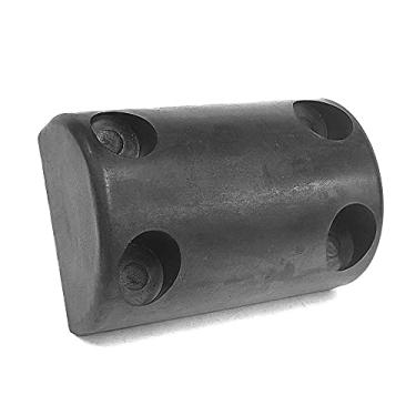 Imagem de Aurora IMXGT-2036 Borracha Reforçada Semi-Oval 4 Furos 20.3 cm x 5-1/10.2 cm x 3-5/20.3 cm Moldado Dock Bumper Semi Commercial Truck Trailer Chassis Flatbed