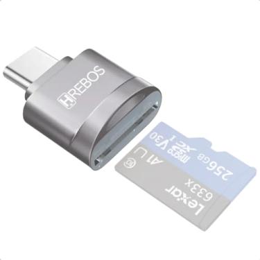 Imagem de Adaptador Tipo C Usbc Leitor Micro Sd Macbook M1 M2 M3 Air Pro