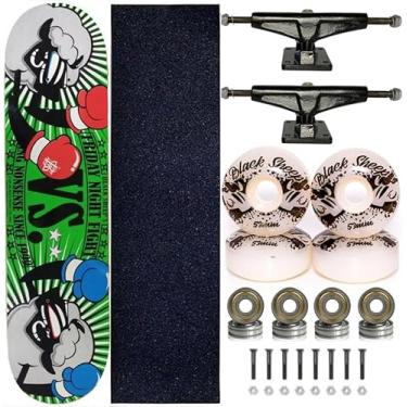 Imagem de Black Sheep, Skate Completo Shape Marfim Black Sheep 8.0 Boxe Sheeps