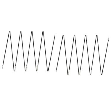 Imagem de MERIGLARE Pólos de Barraca de Fibra de Vidro de Substituição Preto Pré-montado Pólos de Tenda Fácil de Instalar Haste de Fibra de Vidro Leve para Tendas de Pesc, 3,9 m 3 a 4 pessoas