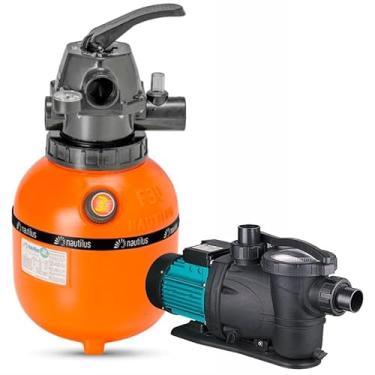 Imagem de Bomba Autoaspirante Lepono - MB Piscina XKP 305 1/4 HP Mon. 220V PDR Cor:Verde