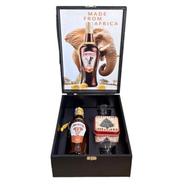 Imagem de Kit Licor Amarula 375ml Presente + Bombom Ferrero Rocher