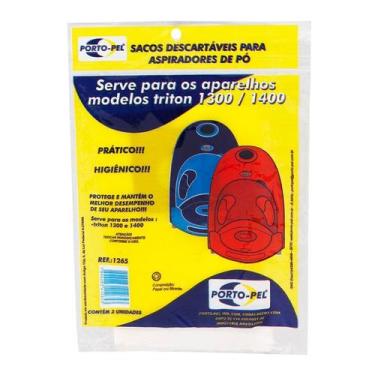 Imagem de Saco aspirador arno triton 1300 / 1400 - 3 und (REF.1265) - PORTO-PEL