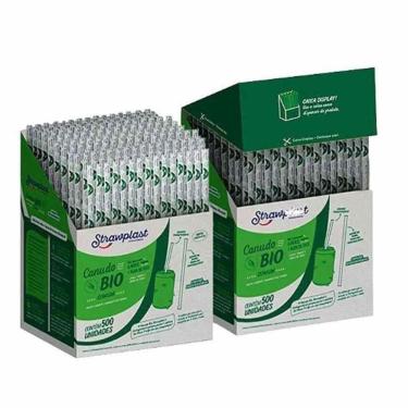 Imagem de Canudo Bio Comum Sache 5mm 19,5cmc/500