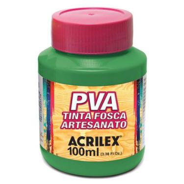 Imagem de Tinta Pva Fosca para Arte e Artesanato Acrilex 100ml - Cores Diversas,