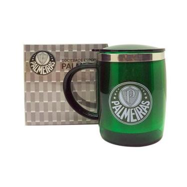 Imagem de Caneca Palmeiras Térmica 450 Ml - Mileno