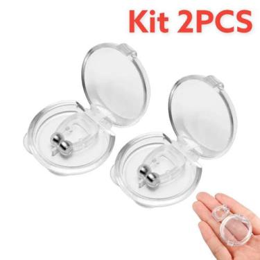 Imagem de Dilatador Nasal Ronco Apneia Clip Magnético Sono Respiração - Fábrica 