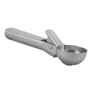 Imagem de Colher De Sorvete Com Ejetor Bola Concha Sobremesa Boleador - UnyHome