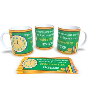 Imagem de Canecas Personalizadas dia dos Professores - Estampa Sublimada, Mod.11