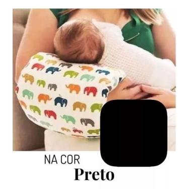 Imagem de Almofada de Braço e Colo Amamentação e Descanso em Algodão - Nathalia 