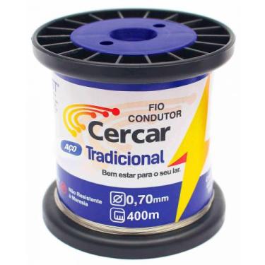 Imagem de Fio para cerca elétrica Aço Tradicional - Igecast, Ø0,70mm, 400 Metros