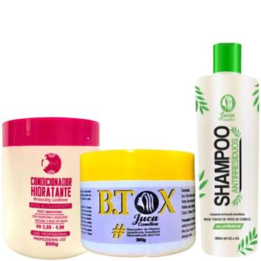 Imagem de Kit B.tox Capilar Redutor de Volume 300g Juca + Condicionador Pós Quím