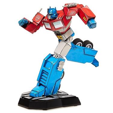 Imagem de numskull Boneco Transformers Optimus Prime 10,8 polegadas (27,5 cm) réplica estatueta colecionável - Mercadoria oficial Transformers - Edição limitada