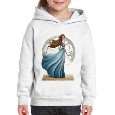 Imagem de Moletom Infantil Margaery Tyrell Art - Foca na Moda, Branco, 4