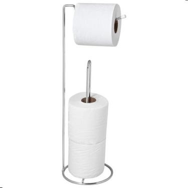Imagem de Porta Papel Higiênico Papeleira De Chão Cromado U.ARM - UNIDAS STORE
