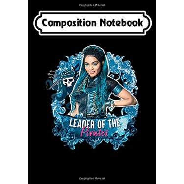 Imagem de Composition Notebook: Womens Disneeyy Descendantss 3 Leader of the Pirates, Journal 6 x 9, 100 Page Blank Lined Paperback Journal/Notebook