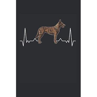 Imagem de Hollandse Herder Notizbuch: Hollandse Herder Spruch Holländischer Schäferhund / 6x9 Zoll / 120 linierte Seiten Seiten