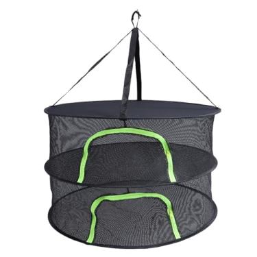 Imagem de Rack de Secagem de Ervas, Rack de Secagem de Pratos Rack de Secagem de Plantas Com Zíper de Malha Secador de Suspensão Respirável Ao Ar Livre Secador de Rede Seca Rack de Secagem