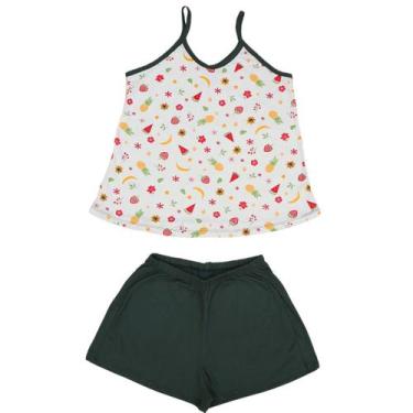 Imagem de Pijama  Feminino Juveni estampado malha confortável - Turbulencia, Ver