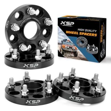 Imagem de Espaçadores de Roda KSP 20mm 5x114,3 Hubcentric para Toyota Camry, Cor
