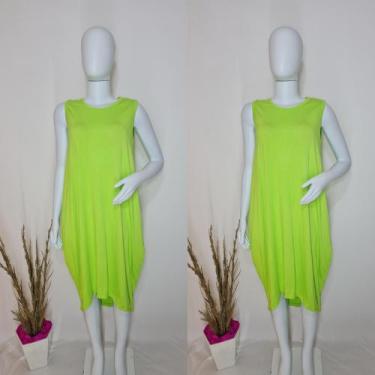 Imagem de Vestido Mullet Regata Com Bolso - modanascimento2021, Verde lima, M
