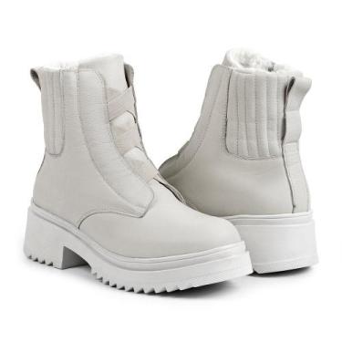 Imagem de Bota Feminina de Inverno para Neve em Couro em Lã Impermeáve - OSLO, 3
