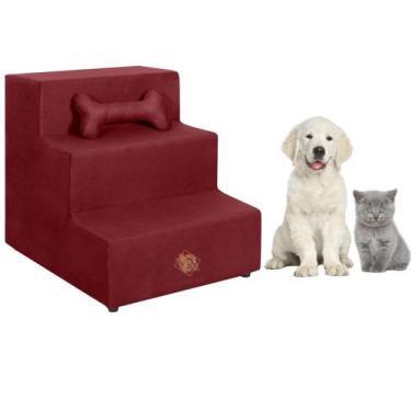 Imagem de Escada Escadinha Pet Premium Cachorro Gato de Estimação - Vit Decor