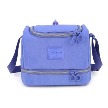 Imagem de Lancheira Bolsa Térmica Escolar Crinkle Up4You - Violeta