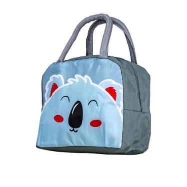 Imagem de Bolsa Térmica Infantil com Formato de Bichinho Coala Perfeita para Esc