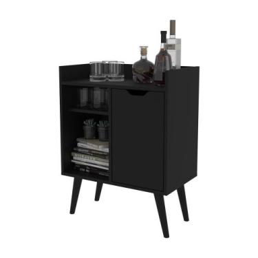 Imagem de Aparador Balcão Mesa para Café/Bar Multifuncional AP2310 Preto - Tecno