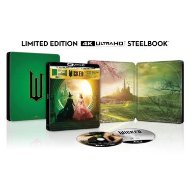 Imagem de Universals Wicked Steelbook (4K Ultra Hd + Blu-Ray Cópia Digital)
