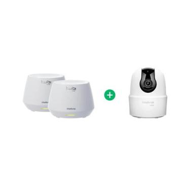 Imagem de Kit Wi-Fi 6 Mesh com Monitoramento Inteligente Intelbras Câmera IME 36