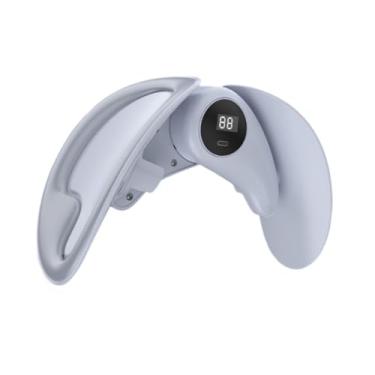 Imagem de kowaku Exercício de kegel interno coxa exercitador prático com treinadores de balcão treino de butt perna para fitness muscular do assoalho pélvico, Cinza