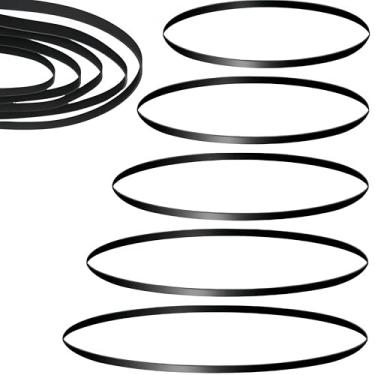 Imagem de 5 peças de correia giratória de diferentes especificações compatíveis com Technics SL-200, ATLP120, (5 peças de correia giratória diferentes)