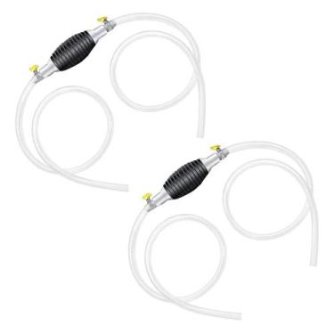 Imagem de 2 Bombas Manuais De Sucção Para Transferência Água Gasolina Etanol Die