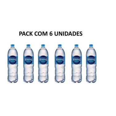 Imagem de Agua petropolis paulista pet 1500 ml s/g 6 unidades