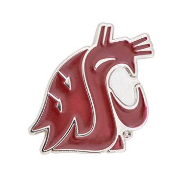 Imagem de Desert Cactus Washington State University Cougars WSU Cougs Wazzu Lapela Pin Logo Esmaltado Feito de Metal (Design A), Bronze, sem pedra preciosa, Bronze, Sem pedra preciosa