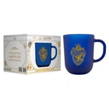 Imagem de Presente Harry Potter Caneca de Vidro 300ml casa Corvinal - Allmix