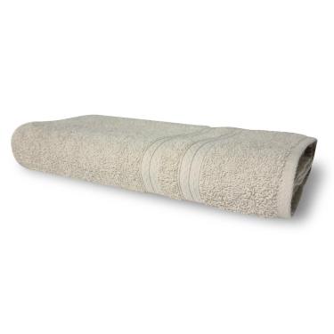 Imagem de Toalha De Rosto Lisboa Grossa 45x80cm Alta Absorção 420g/m² Bege