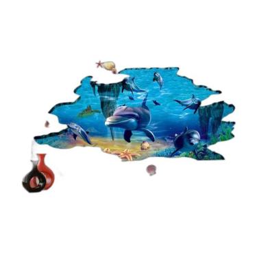 Imagem de Papel Para Piso De Porcelanato Liquido Água 3,5M Flr27 - Você Decora