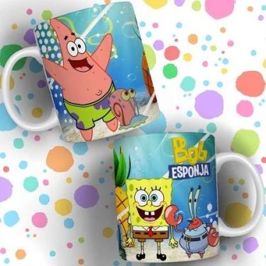 Imagem de Caneca bob esponja  Personalizada INFANTIL(Cartoons) - loja dinka