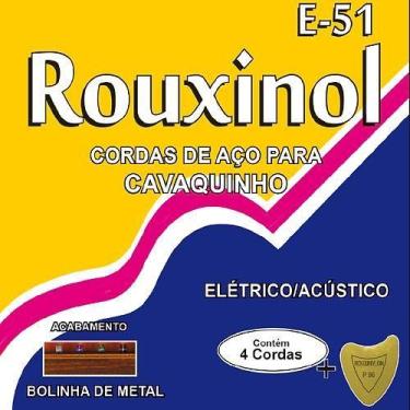 Imagem de Encordoamento para cavaquinho cavaco rouxinol e-51