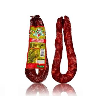 Imagem de Linguiça Calabresa Inteira Curada Com Pimenta Dicallani 350g