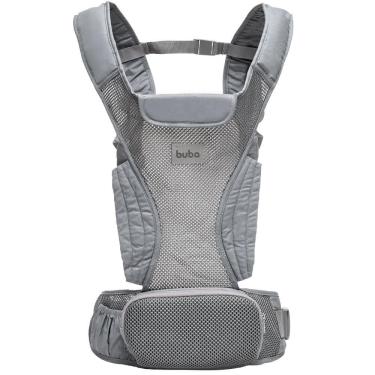 Imagem de Mochila Canguru Buba Ergonômico Até 15kg Cinza