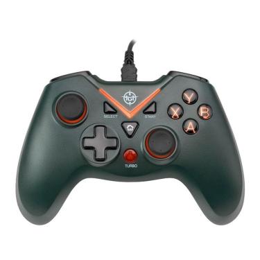 Imagem de Controle Gamer TGT T90 PC/PS3/Android 12 Botões Verde - TGT-T90-GR01