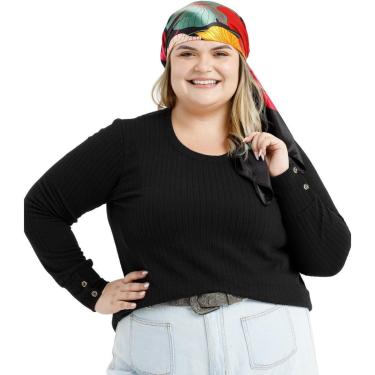 Imagem de BLUSA JACQUARD PLUS SIZE 10125A COR:;TAMANHO:44/G1;GÊNERO:FEMININO-Feminino